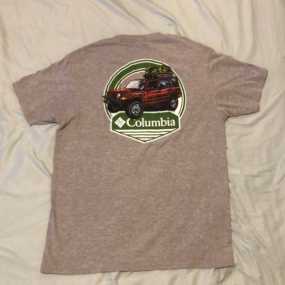 Columbia Crawl Gray Shirt Men’s Size L - Picture 9 of 9